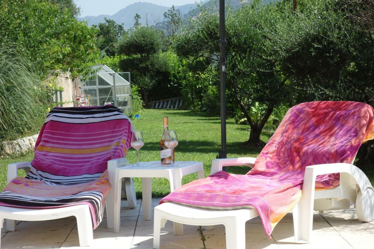 Studio Le Romantique A 20 Kms De Nice Bendéjun Buitenkant foto